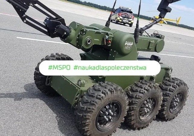 robot pirotechniczny PIAP IBIS