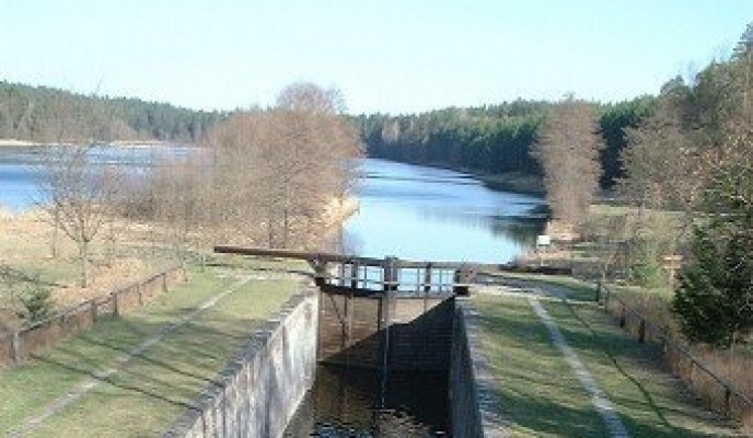 śluza Paniewo na Kanale Augustowskim